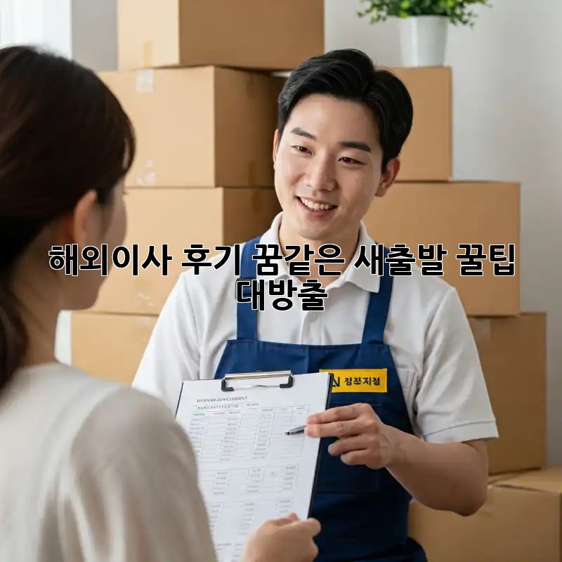 해외이사 후기: 꿈같은 새출발, 꿀팁 대방출!