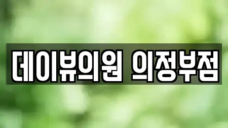 데이뷰의원 의정부점