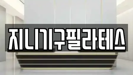 지니기구필라테스