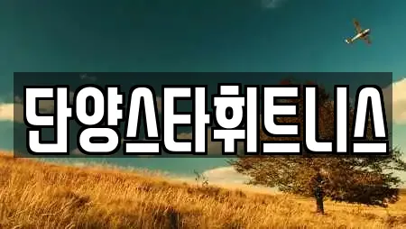 단양스타휘트니스