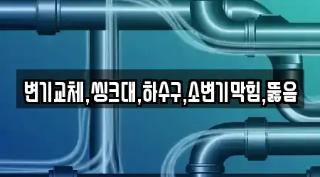 변기교체,씽크대,하수구,소변기막힘,뚫음