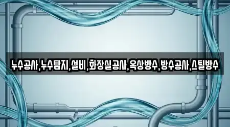 누수공사,누수탐지,설비,화장실공사,옥상방수,방수공사,스틸방수