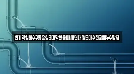 경상남도 서금동 전문 변기막힘 7업체 주소