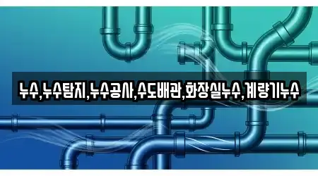 누수,누수탐지,누수공사,수도배관,화장실누수,계량기누수