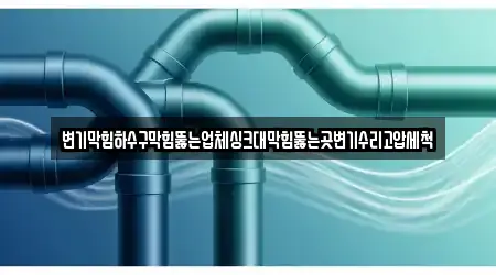 변기막힘하수구막힘뚫는업체싱크대막힘뚫는곳변기수리고압세척