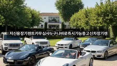 변동 장기렌트카 1곳 근처 한눈에