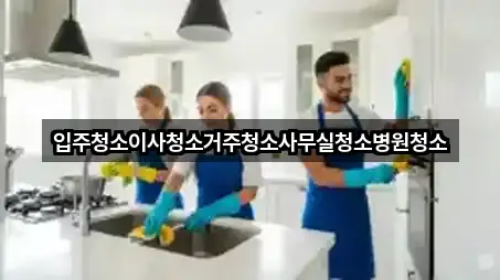입주청소이사청소거주청소사무실청소병원청소