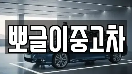 강원특별자치도 태백시 원동 중고차 전문 뽀글이중고차