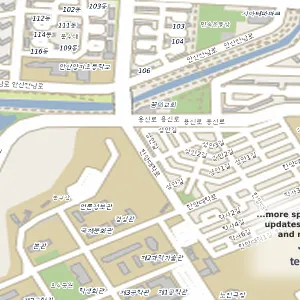 경기 안산시 단기렌트카 우정렌트카 안산영업소 위치