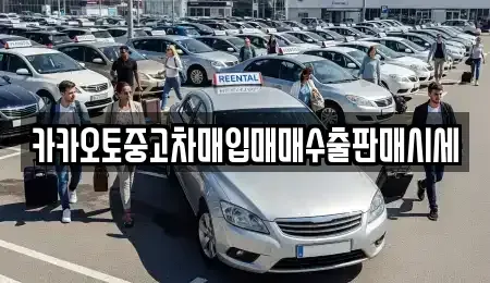 경기 안산시 중고차매입 전문 카카오토중고차매입매매수출판매시세