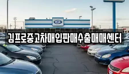 경기도 화성시 반송동 중고차매입 전문 김프로중고차매입판매수출매매센터
