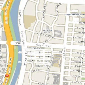 대구 수성구 수성동1가 렌트카 뉴예스렌트카 위치