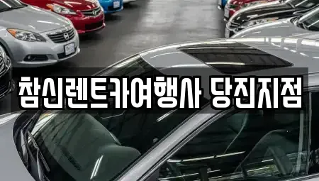 충남 당진시 원당동 렌트카 전문 참신렌트카여행사 당진지점